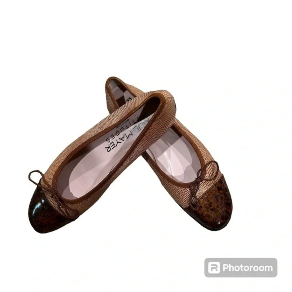 Paul Mayer Attitudes Ballet Slip Ons Flats Quilted Shoes Spain
